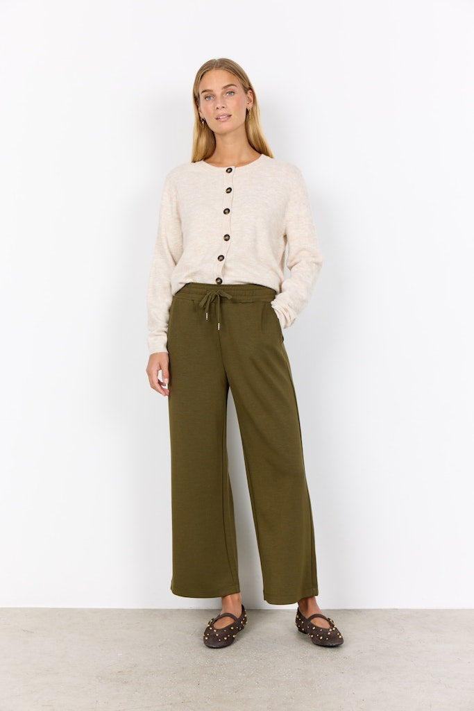 Soya Concept Damen Hosen Dark Olive