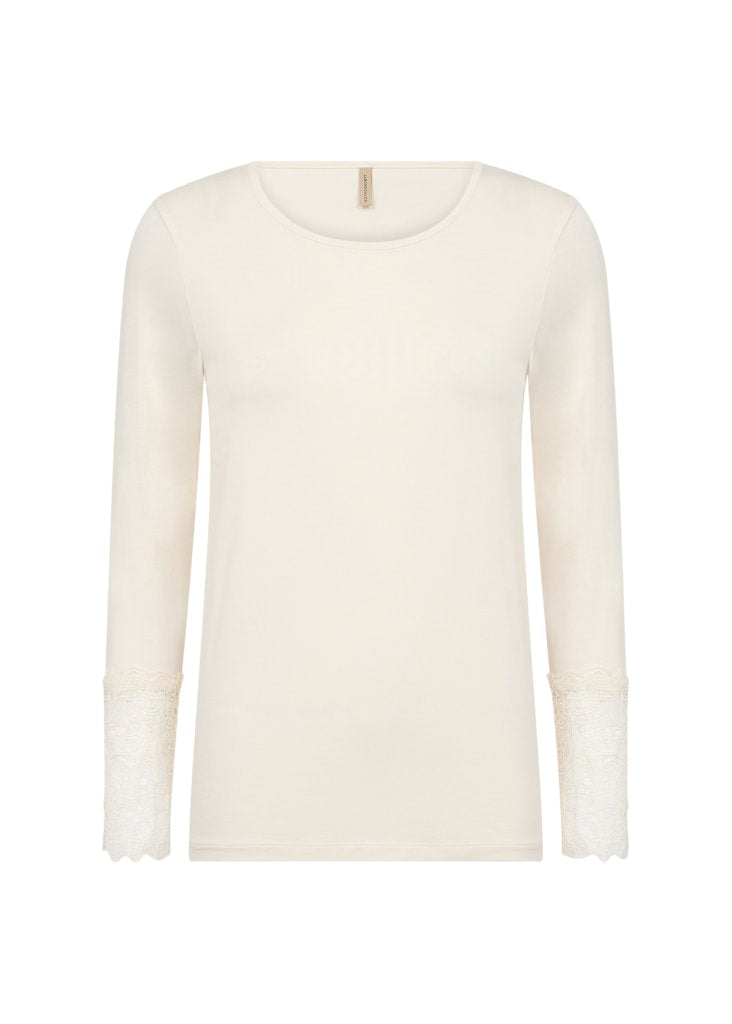 Soya Concept Damen T-Shirts Cream