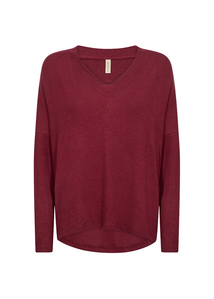 Soya Concept Damen Blusen Dark Red Mel
