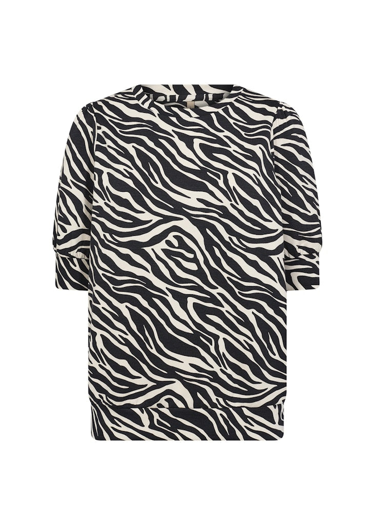 Soya Concept Damen Blusen Black Combi