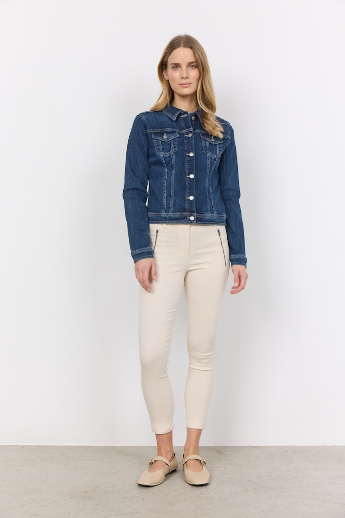 Soya Concept Damen Jacken Dark Blue Denim