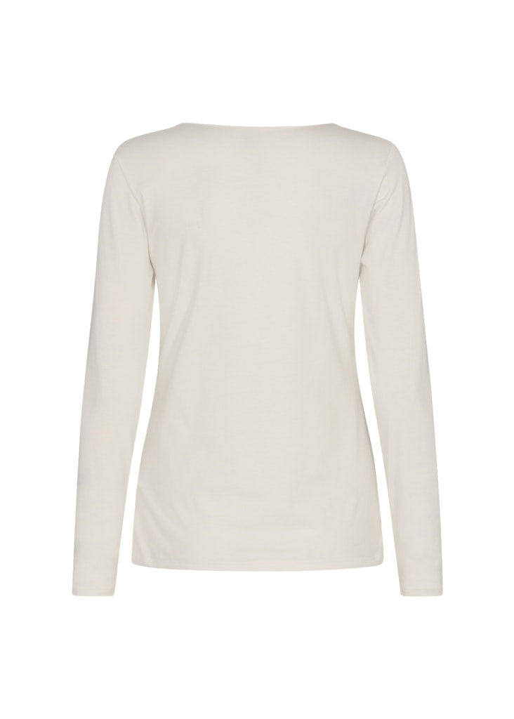 Soya Concept Damen T-Shirts Offwhite