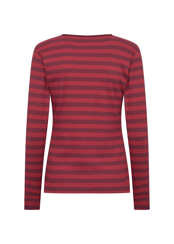 Soya Concept Damen T-Shirts Red Combi