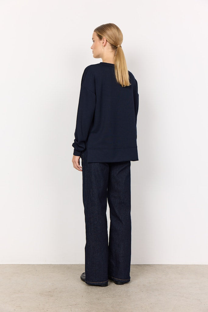 Soya Concept Damen Sweatshirts Navy