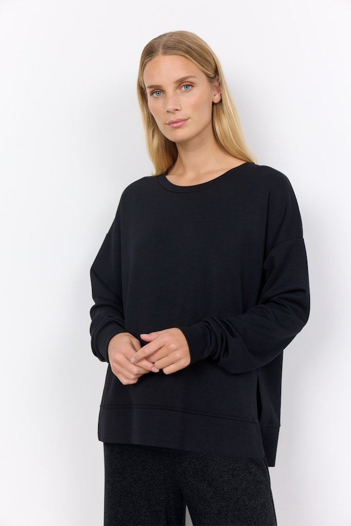 Soya Concept Damen Sweatshirts Black