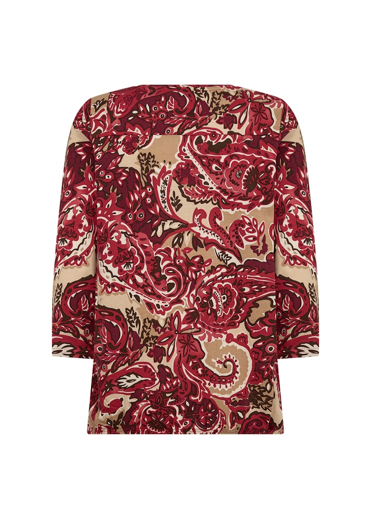 Soya Concept Damen Blusen Red Combi