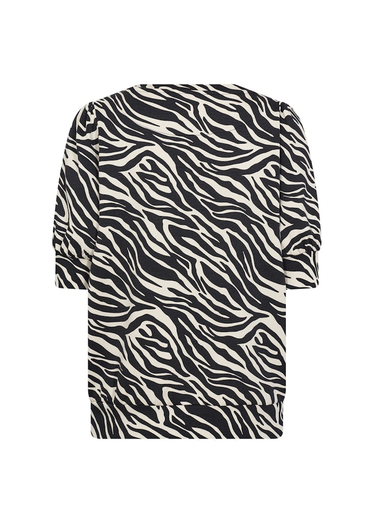 Soya Concept Damen Blusen Black Combi