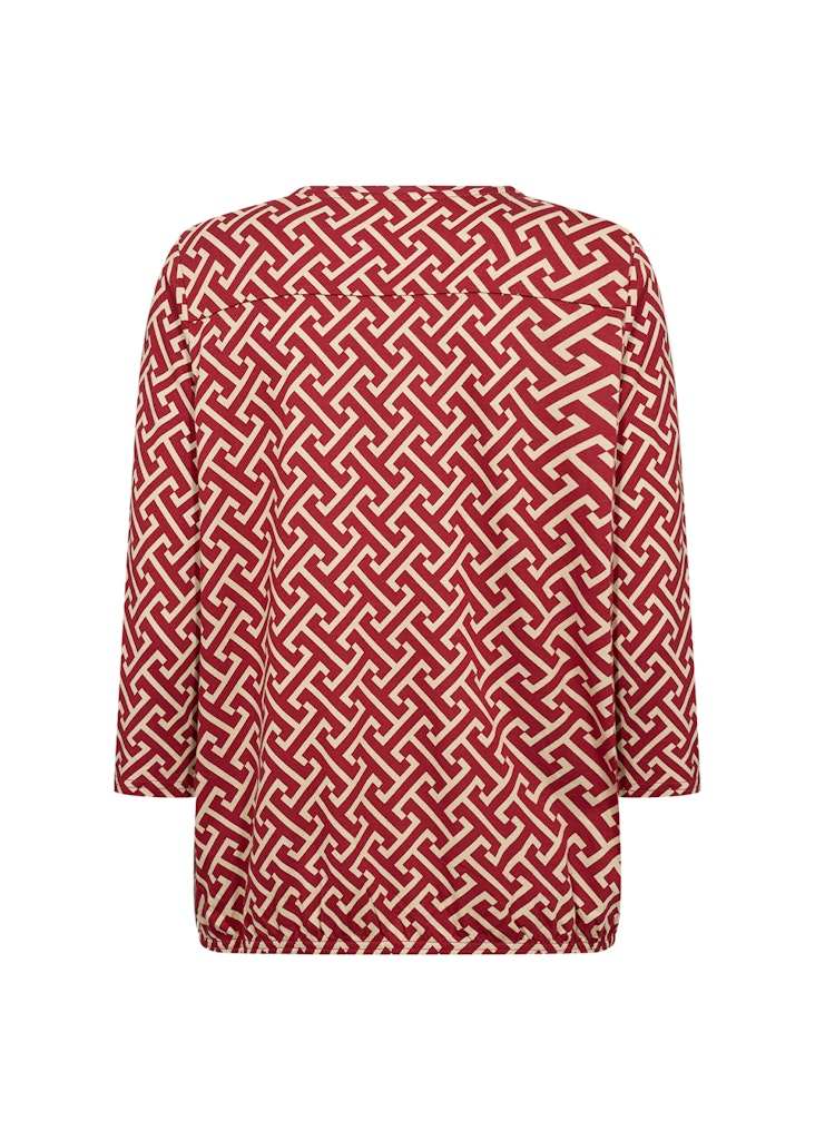 Soya Concept Damen Blusen Red Combi