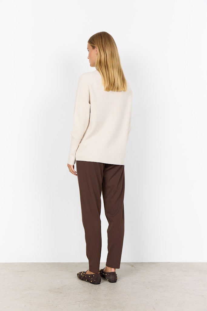 Soya Concept Damen Pullover Cream Melange
