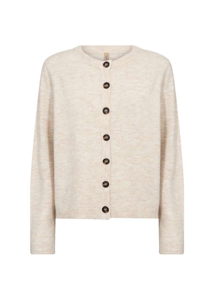 Soya Concept Damen Strickjacken Cream Melange