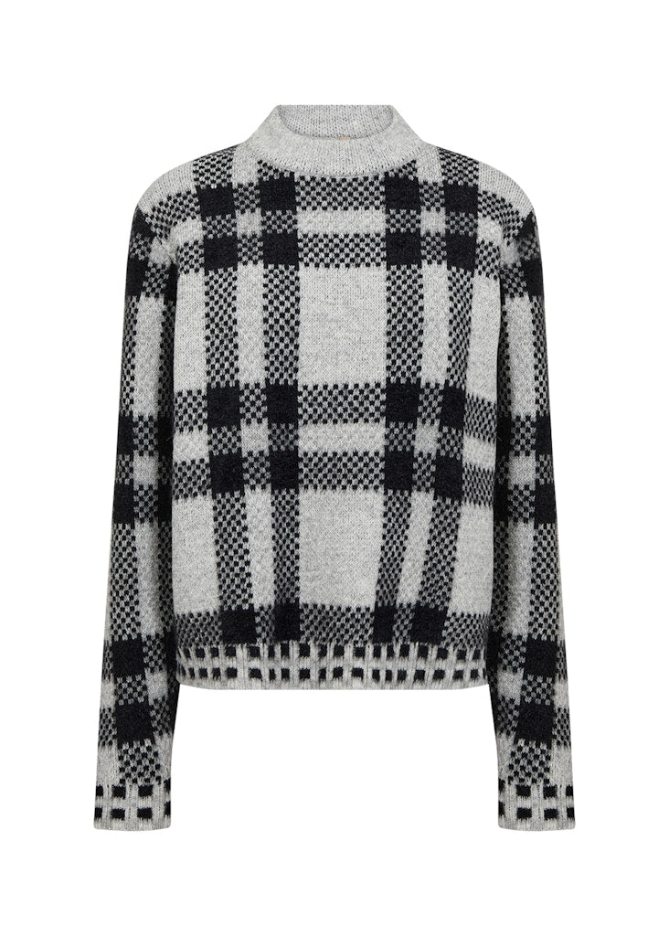 Soya Concept Damen Pullover Black Combi