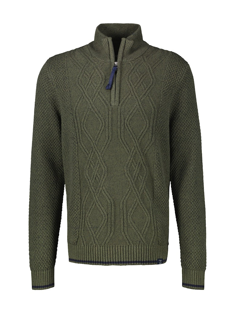 Lerros Herren Pullover Nordic Olive