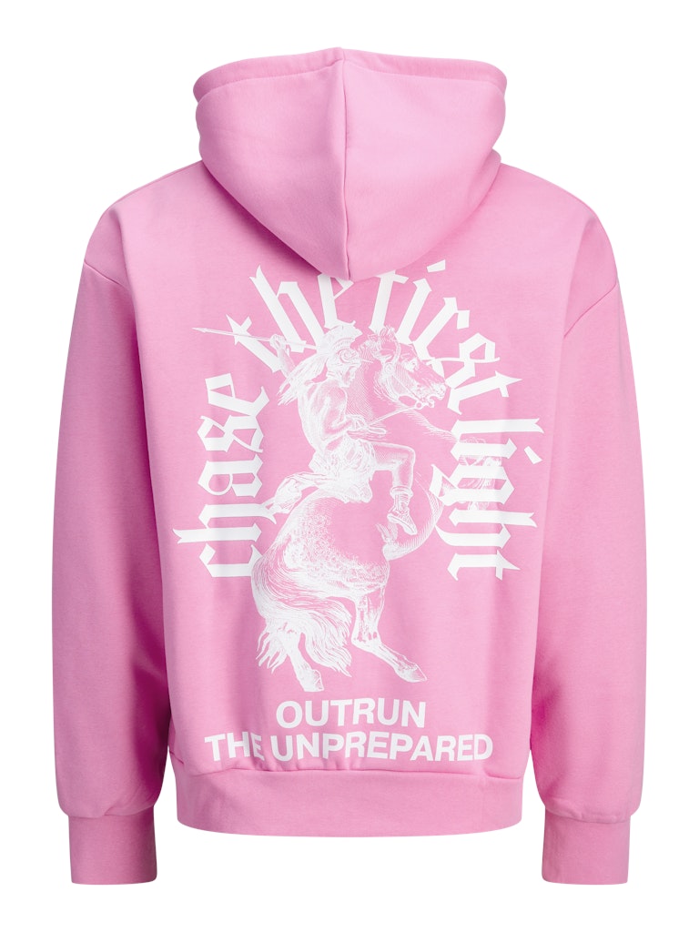 Jack & Jones Herren Sweatshirts Fuchsia Pink