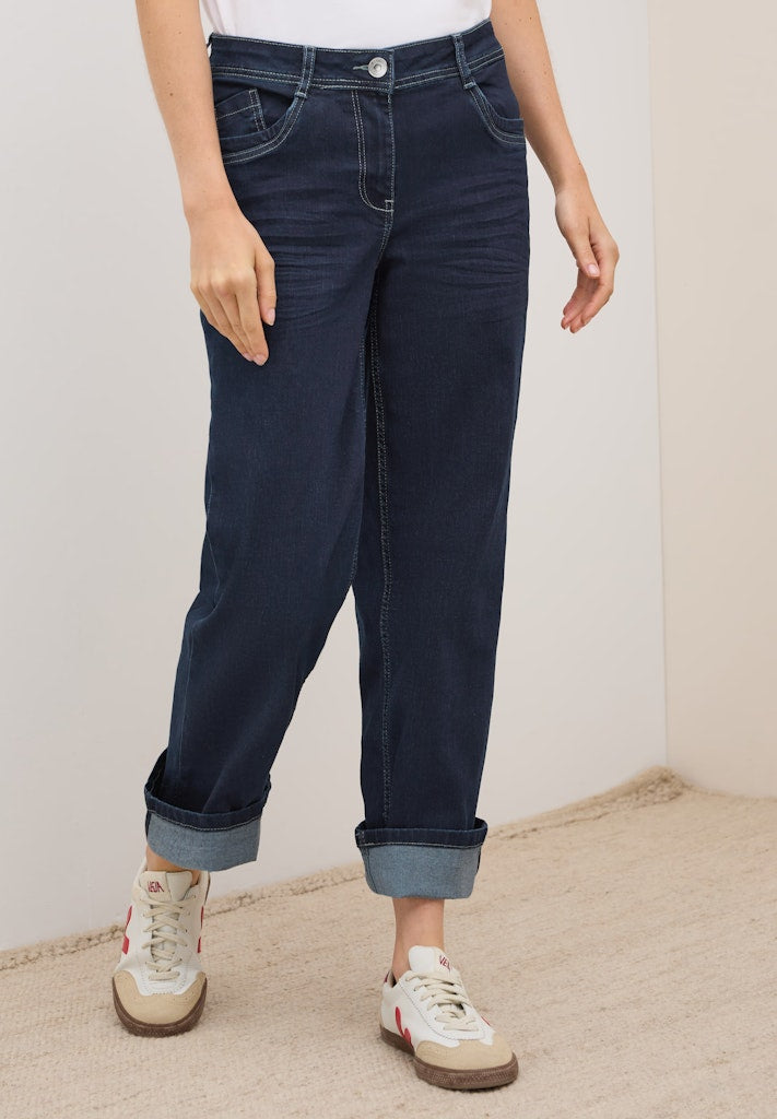 Cecil Damen Hosen Rinsed Wa