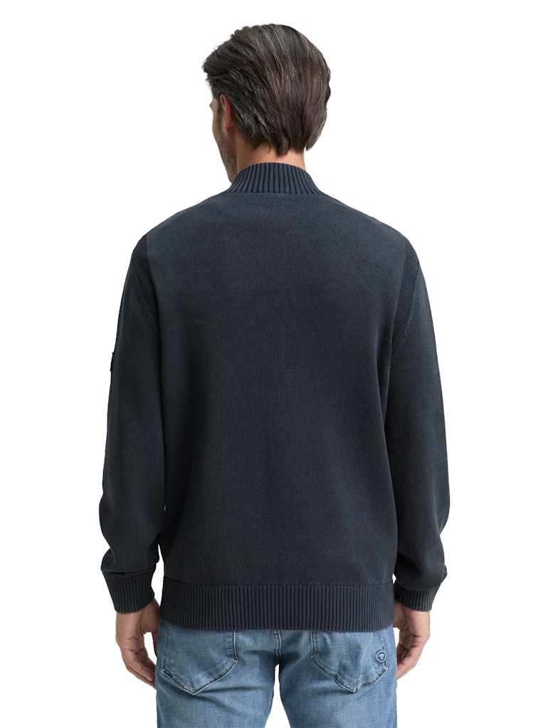 Tom Tailor Herren Pullover Sky Captain Blu