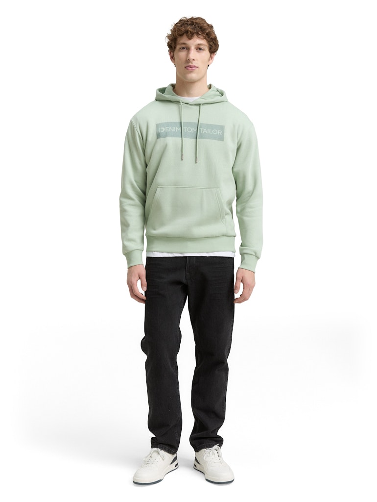 Tom Tailor denim Herren Sweatshirts Fresh Mint Gree
