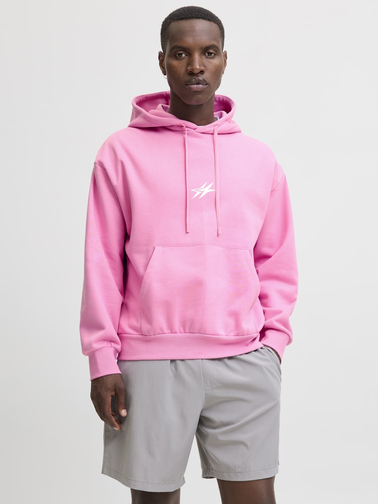Jack & Jones Herren Sweatshirts Fuchsia Pink