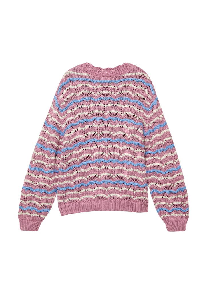 S. Oliver Mädchen Pullover & Strickjacken Lilac/Pink