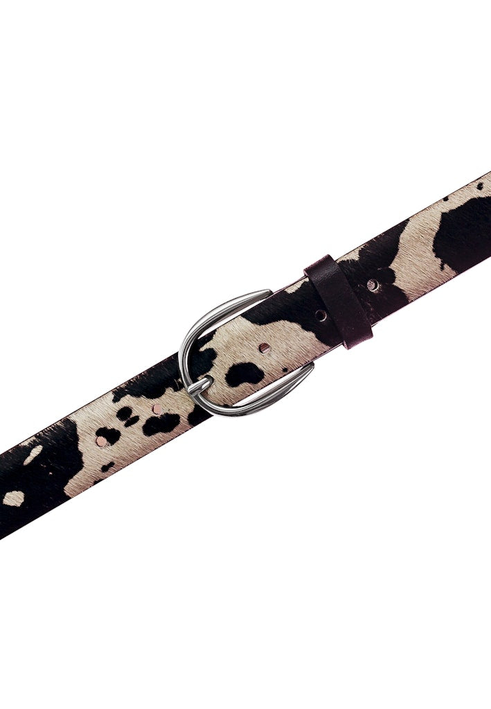 Vanzetti Gürtel Schwarz / Offwh