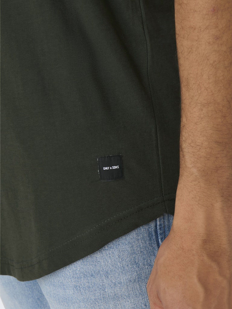 Only & Sons Herren T-Shirts kurz Rosin