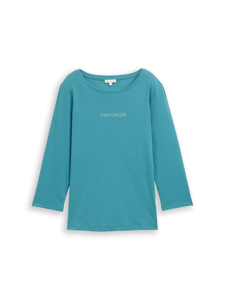 Tom Tailor Damen T-Shirts Tropical Teal