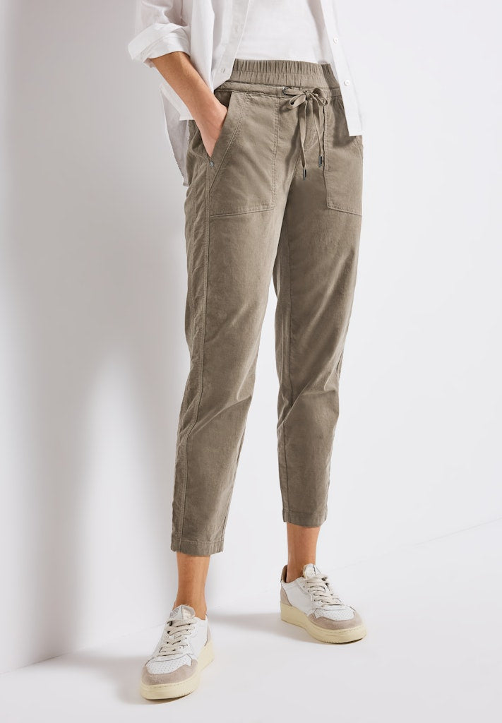 Street One Damen Hosen  Bark Brow