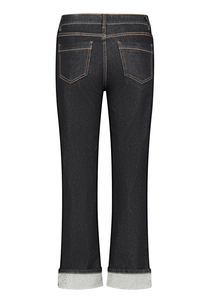 Cartoon Damen Jeans Raw Denim