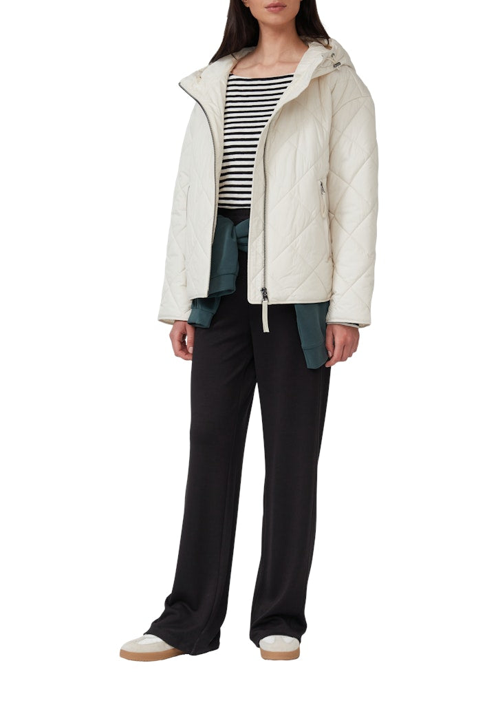 S. Oliver red Damen Hosen Grey/Black