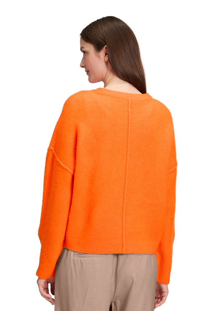 Betty & Co Damen Pullover Neon Orange