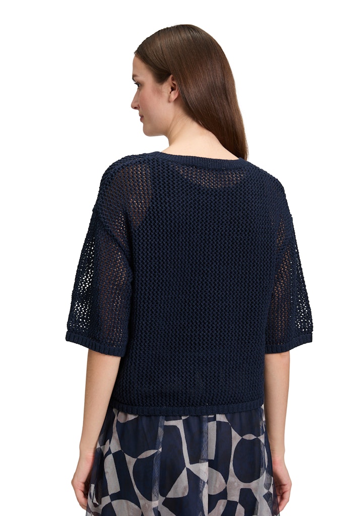 Betty & Co Damen Pullover Navy Blue