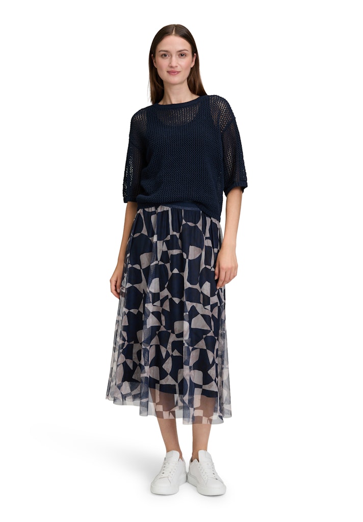 Betty & Co Damen Pullover Navy Blue