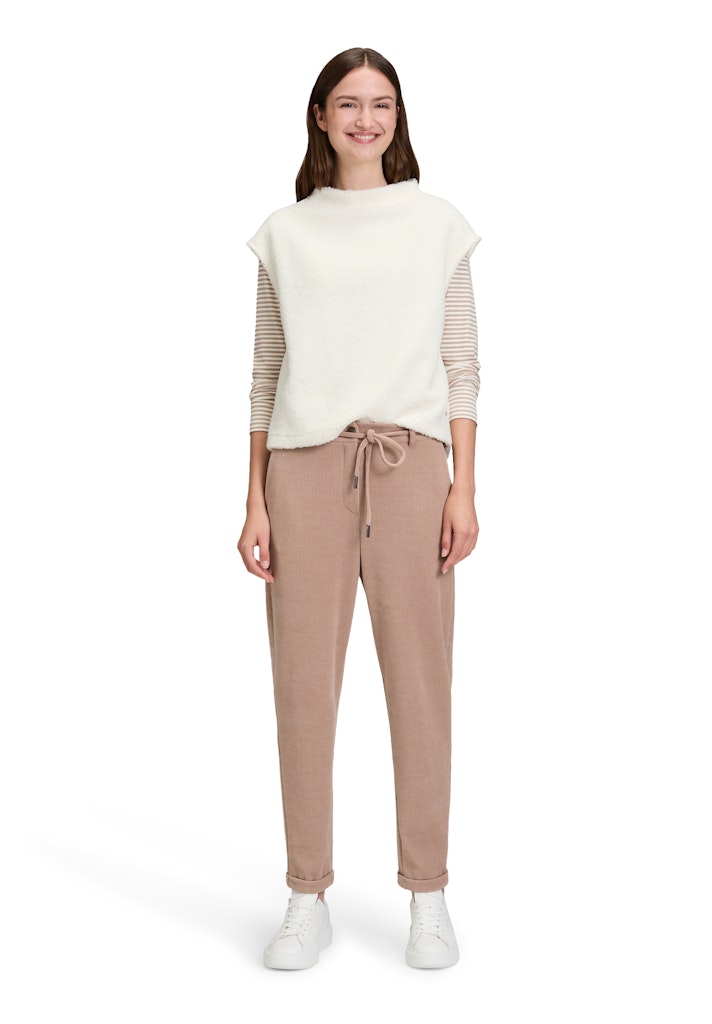 Betty & Co Damen Hosen Powder Pearl