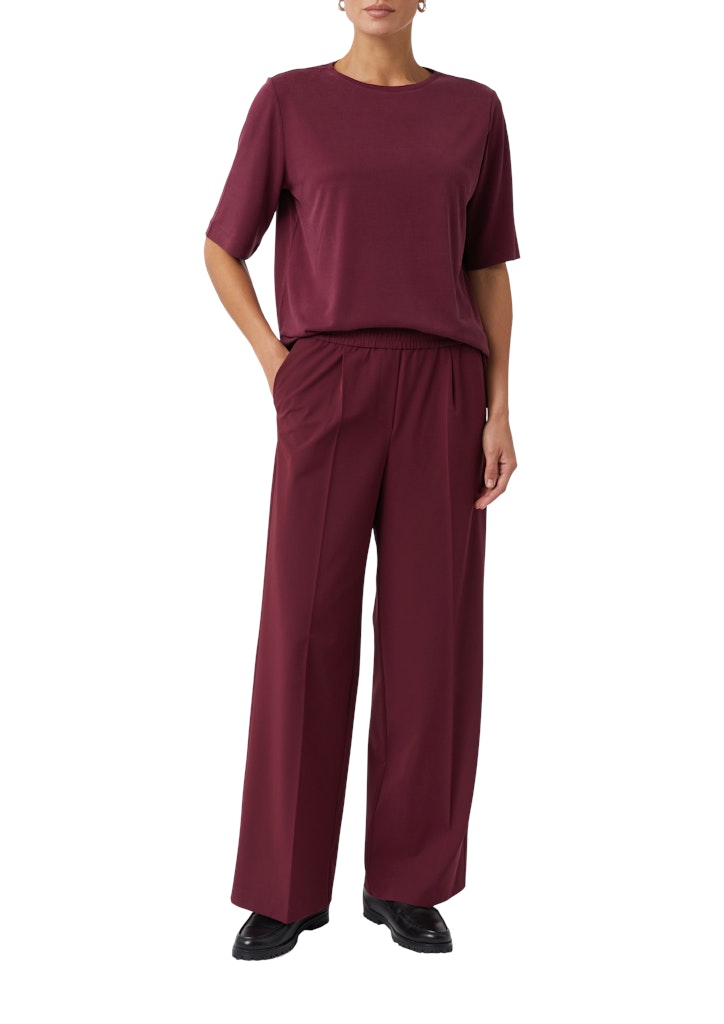 Comma CI Damen T-Shirts Lilac/Pink