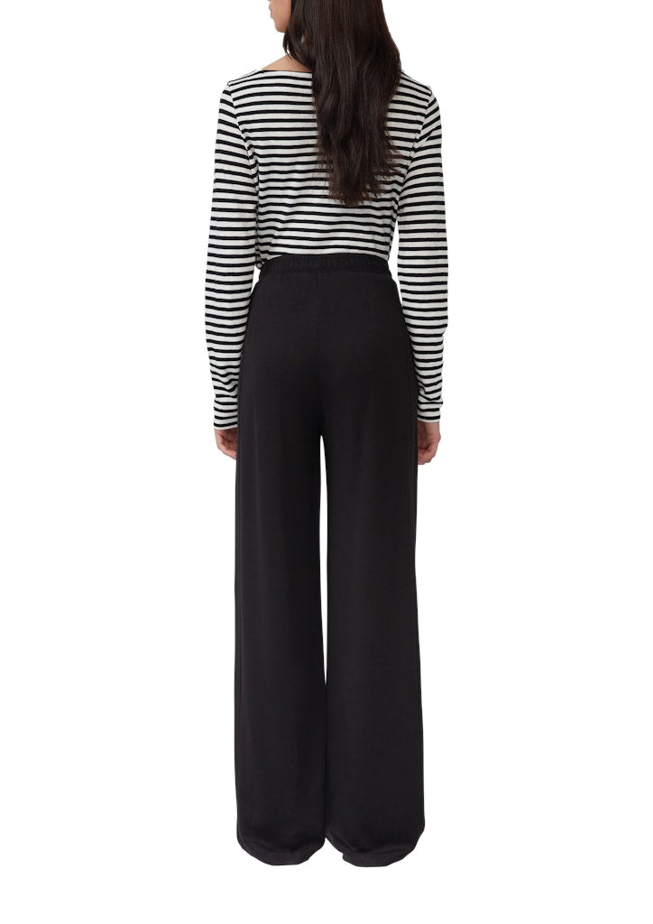 S. Oliver red Damen Hosen Grey/Black