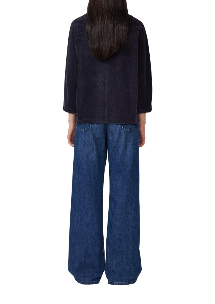 S. Oliver red Damen Sweatshirts Blue