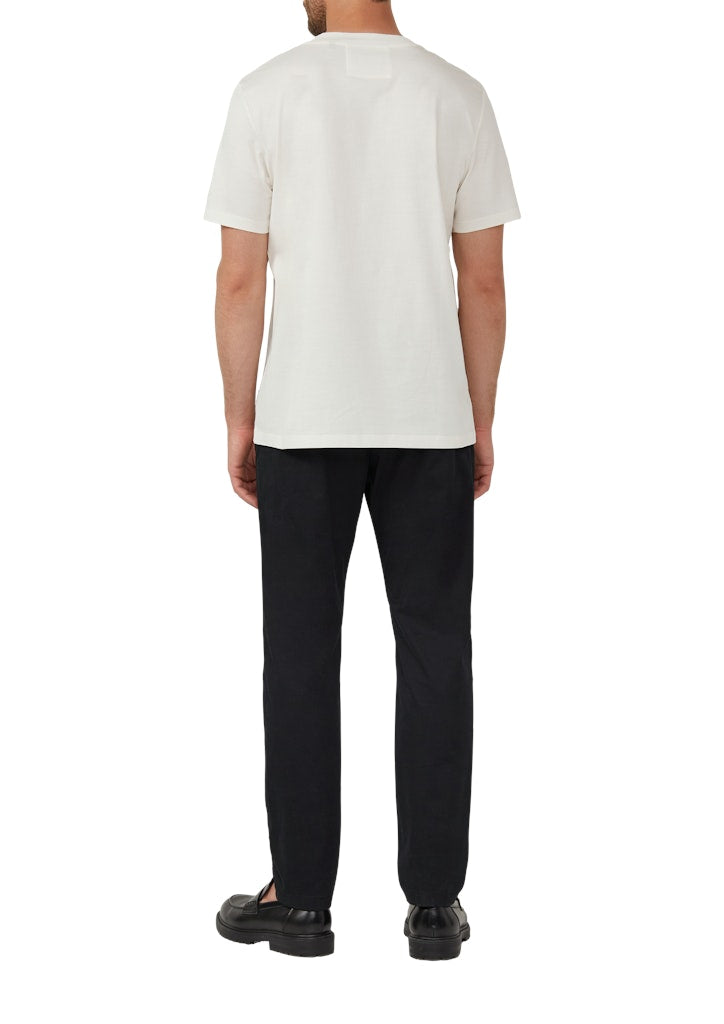 S. Oliver black Herren T-Shirts kurz White