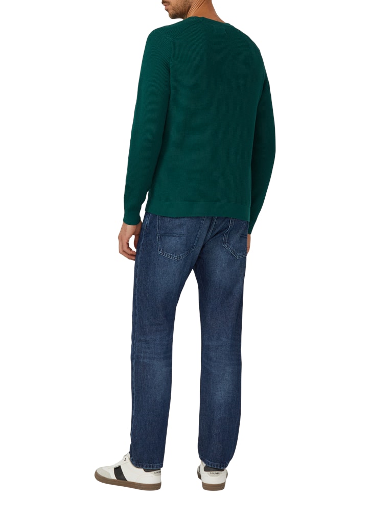 S. Oliver red Herren Pullover Green