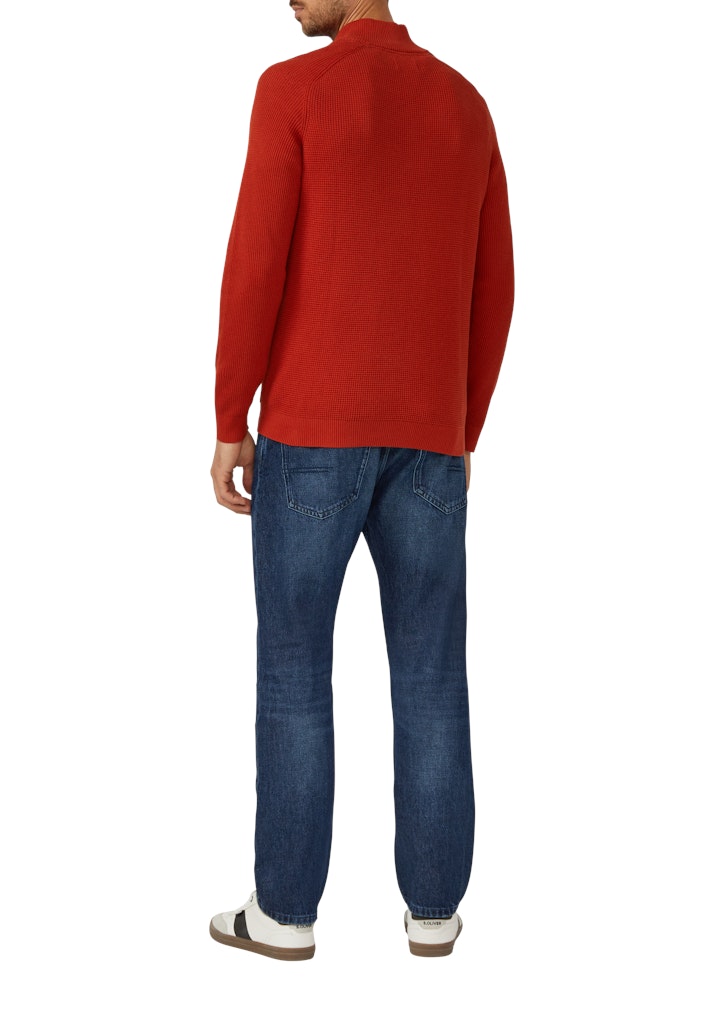 S. Oliver red Herren Pullover Red