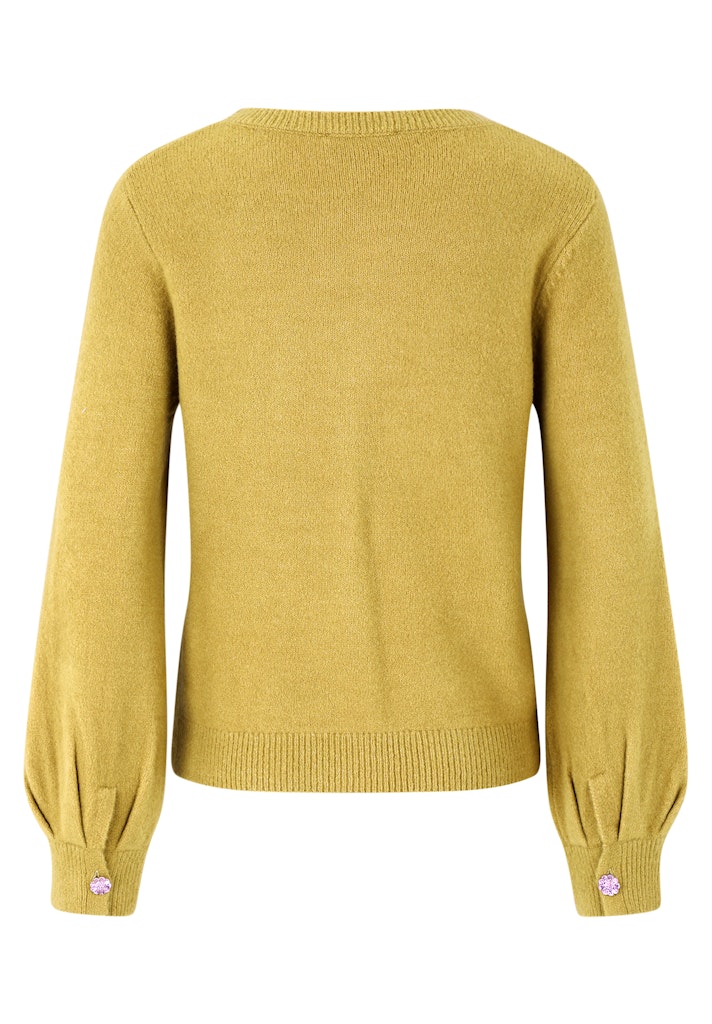 Cartoon Damen Pullover Burnished Gold