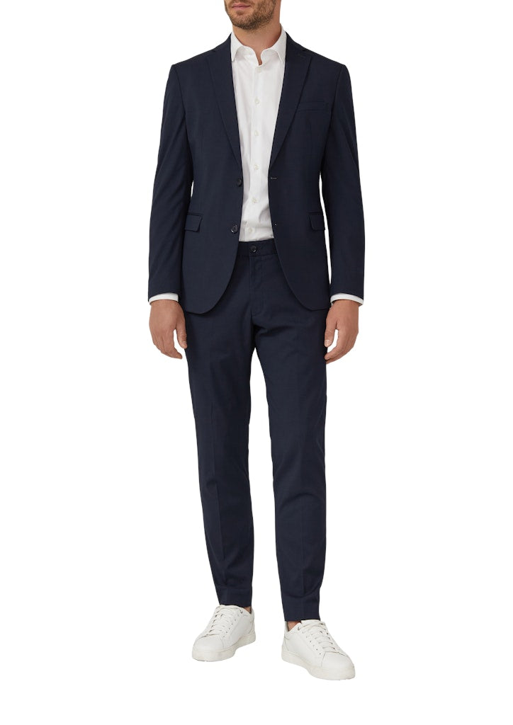 S. Oliver black Herren Sakkos Blue