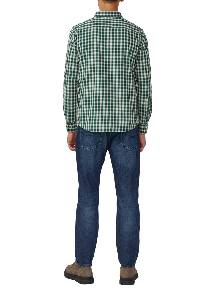 S. Oliver red Herren Hemden lang Green