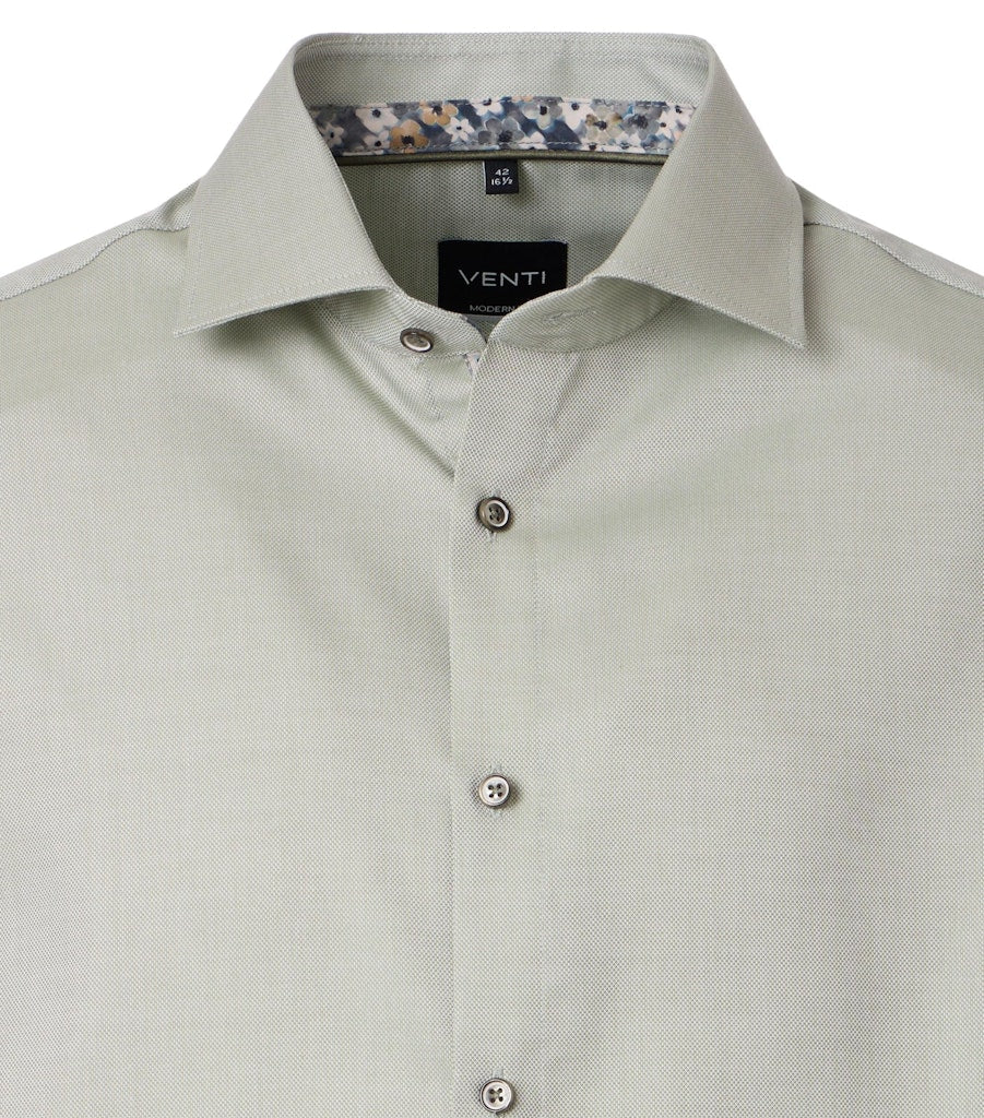 Venti Herren Hemden lang Gruen