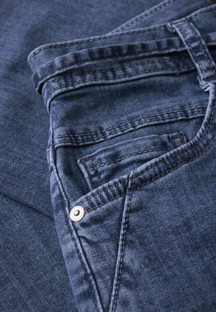 Cecil Damen Hosen Mid Blue