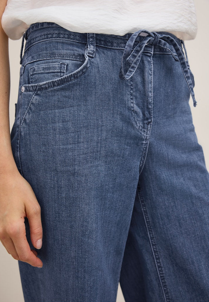 Cecil Damen Hosen  Mid Blue