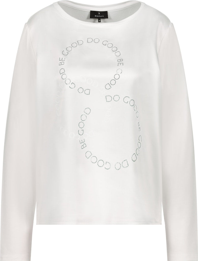 Monari Damen T-Shirts  Off-White