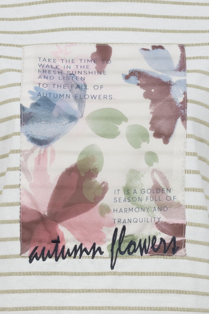 Soquesto Damen T-Shirts Khaki Mittel