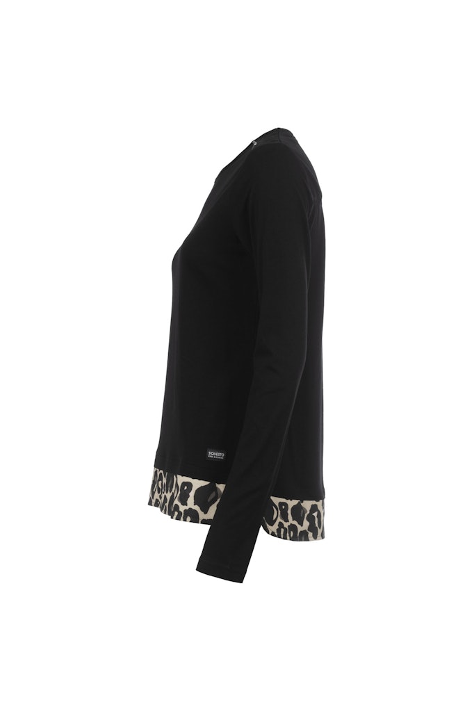 Soquesto Damen T-Shirts Schwarz