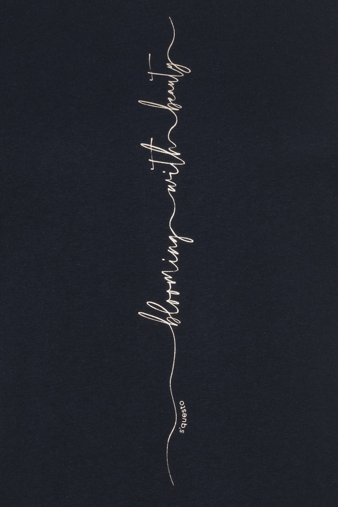 Soquesto Damen T-Shirts Dunkelblau