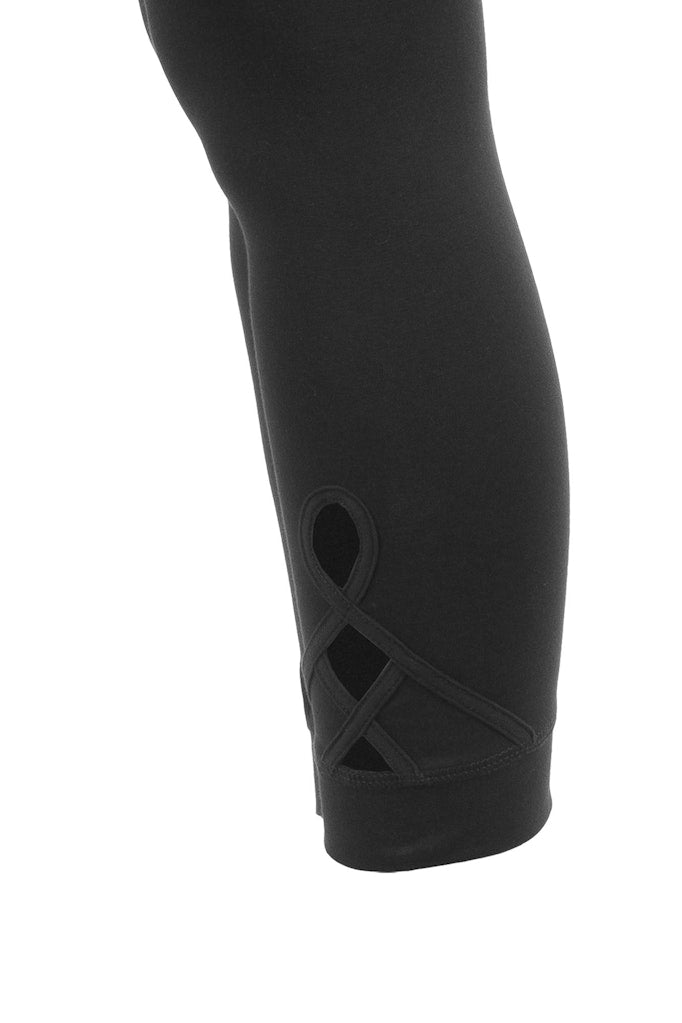 Soquesto Damen Leggings Schwarz