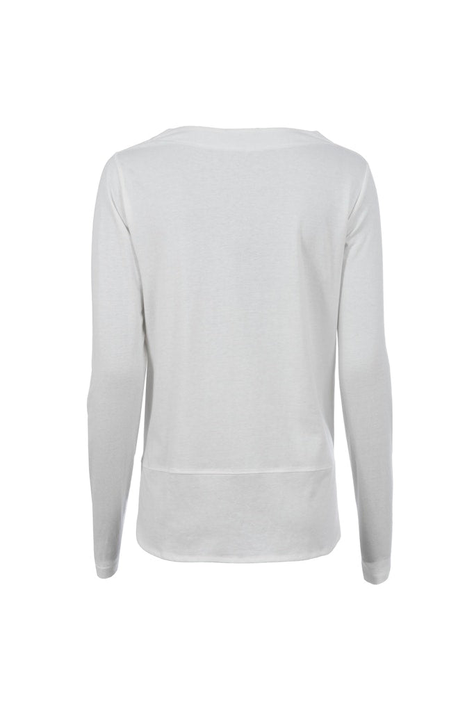 Soquesto Damen T-Shirts Offwhite